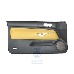 VW Original Revestimiento Puerta (Tela) Negro/Amarillo - 1J6867211ADGRE
