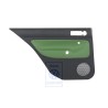 VW Original Panel De Puerta (Cuero) Negro/Verde Cosmic - 1J6867211ATGED