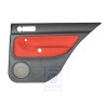VW Original Revestimiento Puerta (Tela) Negro/Naranja Tropic - 1J6867212ADGHF