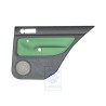 VW Original Revestimiento Puerta (Tela) Negro/Verde - 1J6867212ADGHG