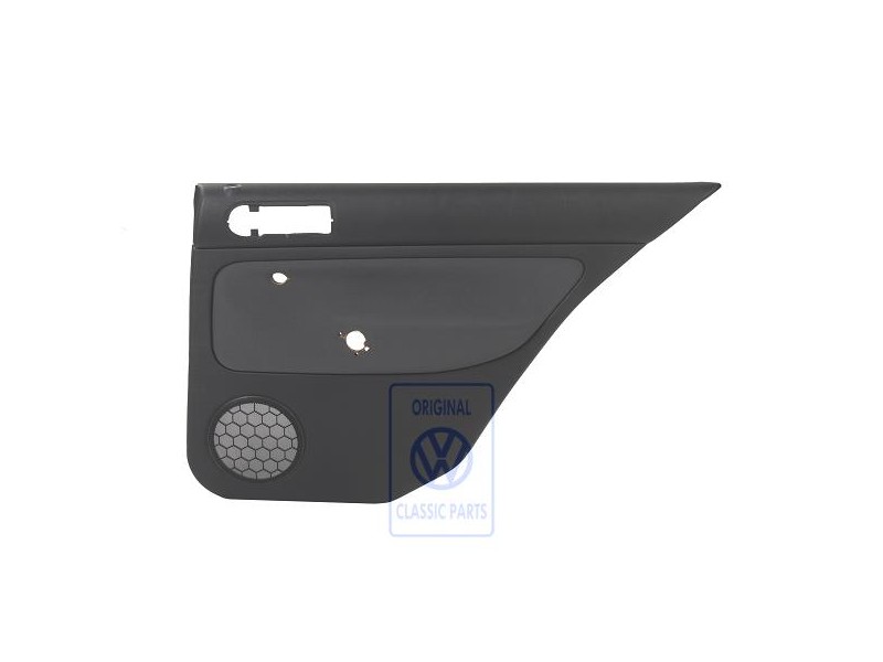 VW Original Revestimiento Puerta (Tela) Negro/Antracita - 1J6867212ADGHJ
