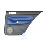 VW Original Panel De Puerta (Cuero) Negro/Orbitblue - 1J6867212AHGEC