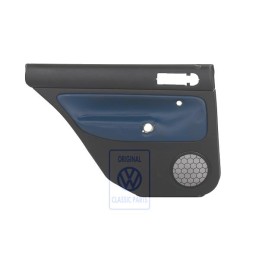 VW Original Panel De Puerta (Cuero) Negro/Orbitblue - 1J9867211AAGEC