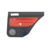 VW Original Panel De Puerta (Cuero) Negro/Naranja Tropic - 1J9867212AAGEB