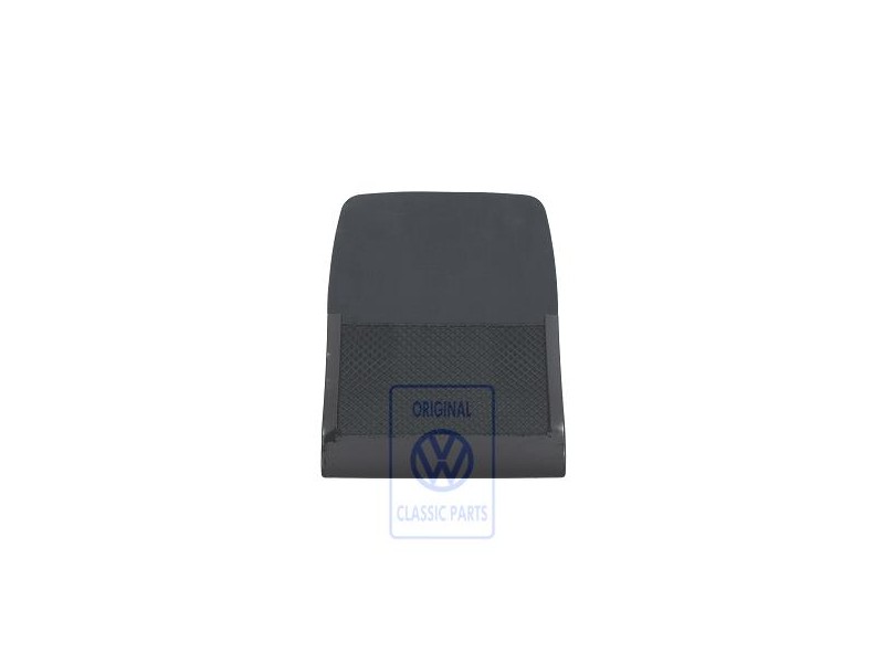 VW Original Cubierta Respaldo Con Red Portaobjetos Negro - 1J0881972E 6EL