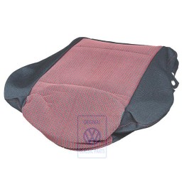 VW Original Tapizado Asiento Tejido Rojo/Negro - 1J0881405F KMA