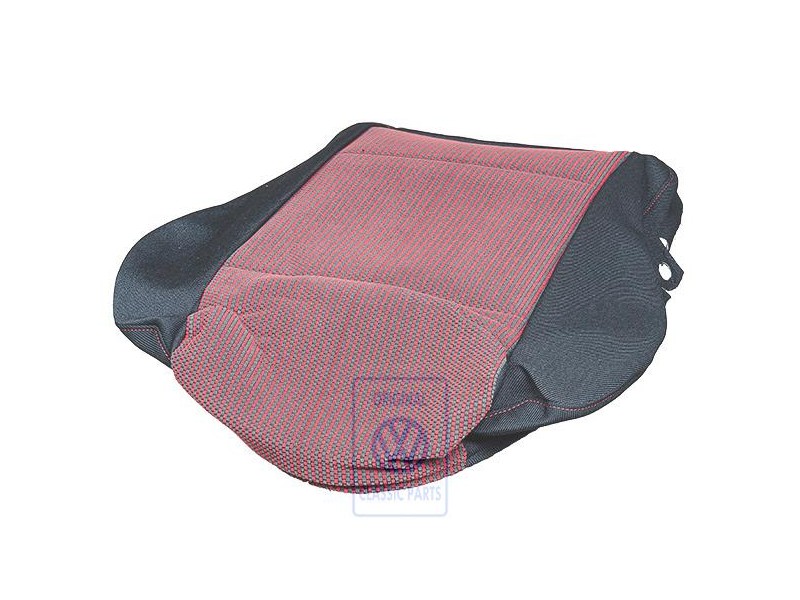 VW Original Tapizado Asiento Tejido Rojo/Negro - 1J0881405F KMA