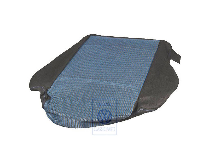 VW Original Tapizado Asiento (Tejido) Azul/Negro - 1J0881405F KMD