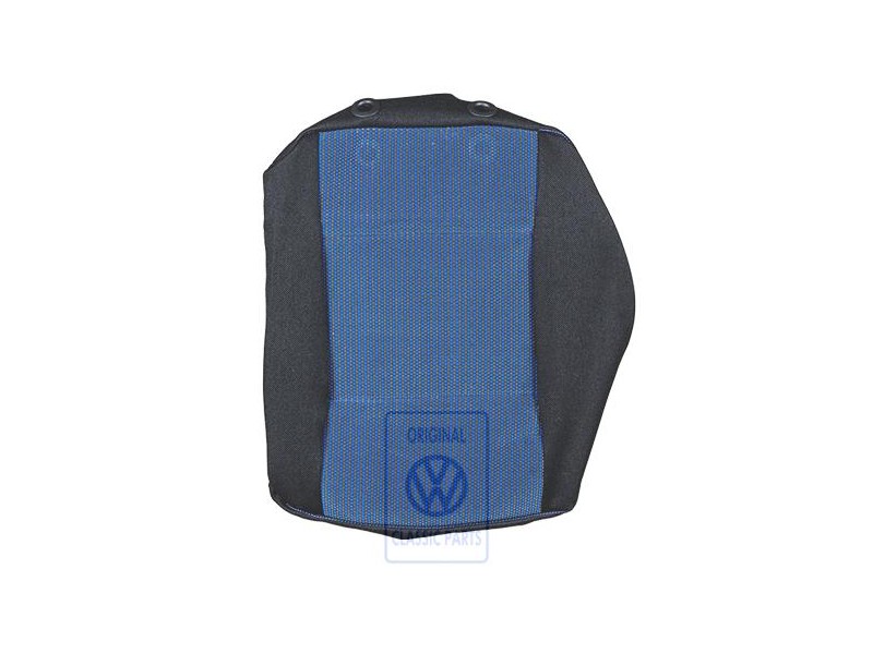 VW Original Tapizado Asiento Tejido Azul/Negro - 1J0885405C KMD