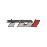 VW Original Rotulo Cromado/Cromado/Rojo - 7D0853679C EQW