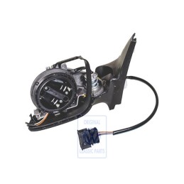 VW Original Caja De Espejo Exterior Negro Satinado - 1J2857507G 01C