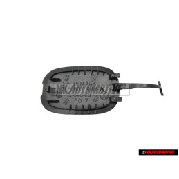VW Original Cubierta Para Argolla Remolque Negro Satinado - 7L6807449A 9B9