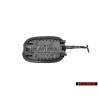VW Original Cubierta Para Argolla Remolque Negro Satinado - 7L6807449A 9B9