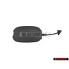 VW Original Cubierta Para Argolla Remolque Negro Satinado - 7L6807449A 9B9