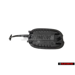 VW Original Cubierta Para Argolla Remolque Negro Satinado - 7L6807450A 9B9