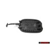 VW Original Cubierta Para Argolla Remolque Negro Satinado - 7L6807450A 9B9