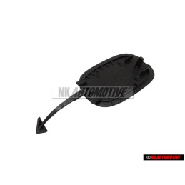 VW Original Cubierta Para Argolla Remolque Negro Satinado - 7L6807450A 9B9