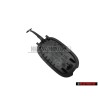 VW Original Cubierta Para Argolla Remolque Negro Satinado - 7L6807450A 9B9