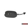 VW Original Cubierta Para Argolla Remolque Negro Satinado - 7L6807450A 9B9