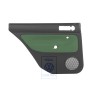 VW Original Revestimiento Puerta (Tela) Negro/Verde Cosmic - 1J9867211Q GHG
