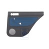 VW Original Revestimiento Puerta (Tela) Negro/Azul - 1J9867212Q HYX