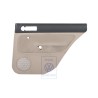 VW Original Revestimiento Puerta (Tela) Negro/Beige Claro - 1J9867212S FWW