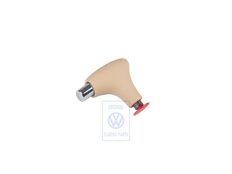 VW Original Pomo P.Palanca Cambio(Cuero) Beige Sol - 3B1713139K 69J