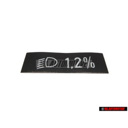 VW Original Adhesivo P. Regulacion Alcance Luz - 323000333
