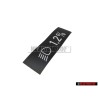 VW Original Adhesivo P. Regulacion Alcance Luz - 323000333
