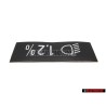 VW Original Adhesivo P. Regulacion Alcance Luz - 323000333
