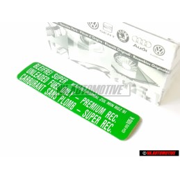 VW Original Adhesivo Min. Roz. 91 Bleifrei Super - Bleifrei - 034010105K