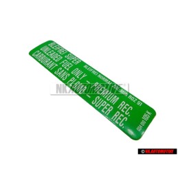 VW Original Adhesivo Min. Roz. 91 Bleifrei Super - Bleifrei - 034010105K