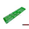 VW Original Adhesivo Min. Roz. 91 Bleifrei Super - Bleifrei - 034010105K