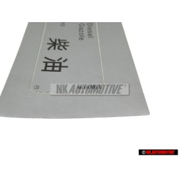 VW Original Adhesivo 'Diesel-Gazole' - 1H0010092L