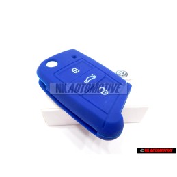 VW Original Cubierta Llave Azul - 000087012AL3JJ