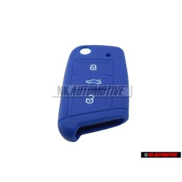 VW Original Cubierta Llave Azul - 000087012AL3JJ