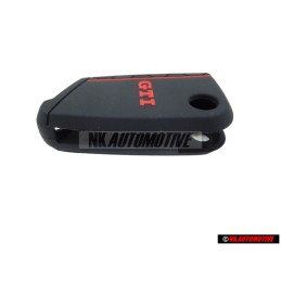 VW Original Cubierta Llave Negro/Rojo - 000087012ALGCA