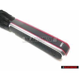 VW Original Paraguas Negro/Rojo - 1KV087602A 6J1