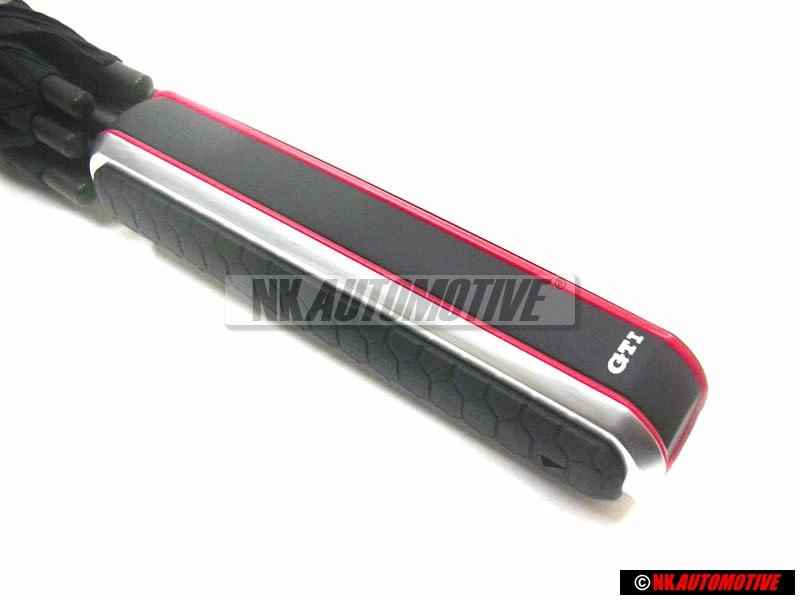 VW Original Paraguas Negro/Rojo - 1KV087602A 6J1