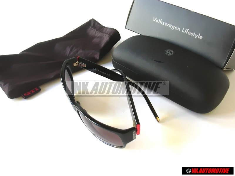VW Original Gafas De Sol Negro/Rojo - 1KV087901A 6J1