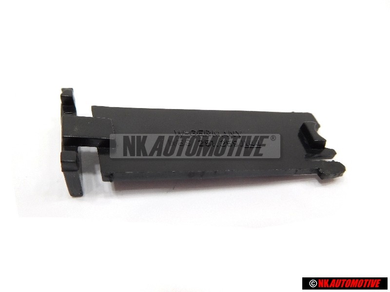 VW Original Placa Recepcion Negro Satinado - 251259144 01C
