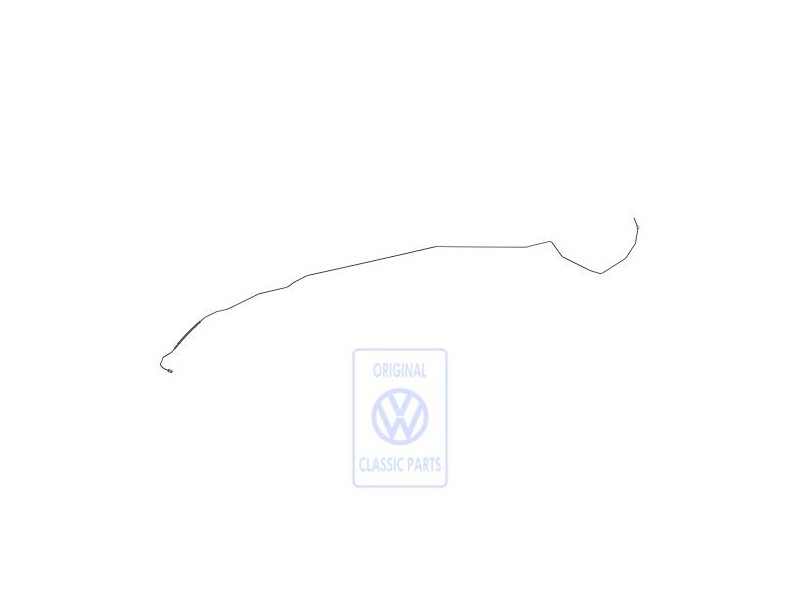 VW Original Tubo De Freno De S. Hidraulico Al Latiguillo Del Freno - 1J0614741N