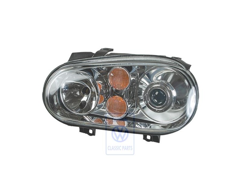 VW Original Faro Doble Halogeno Para Lampara De Descarga Gas - 1J2941017E