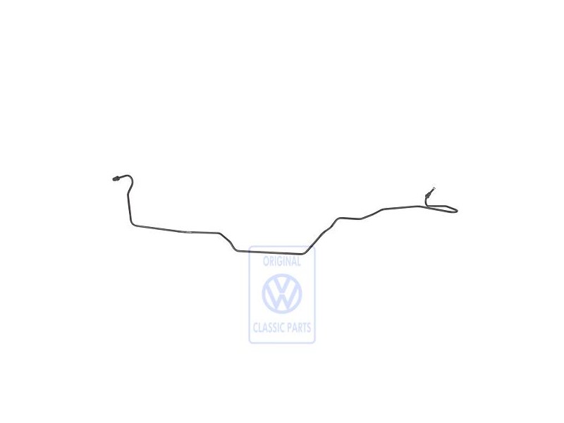 VW Original Tubo De Freno De S. Hidraulico Al Latiguillo Del Freno - 1J2614724D