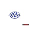 VW Original Cubierta Del Motor Simbolo Emblema Azul Blanco - 06A103940G