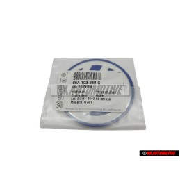VW Original Cubierta Del Motor Simbolo Emblema Azul Blanco - 06A103940G