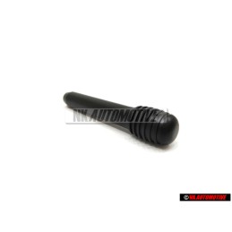 VW Original Boton P. Varilla Seguridad Negro Satinado - 17S837187 9B9