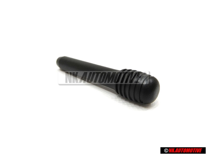 VW Original Boton P. Varilla Seguridad Negro Satinado - 17S837187 9B9