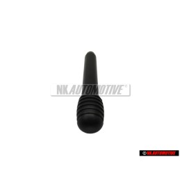 VW Original Boton P. Varilla Seguridad Negro Satinado - 17S837187 9B9
