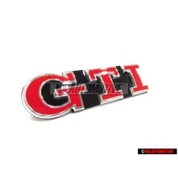 VW Original GTI Frente Rotulo Insignia Emblema Rojo - 5G0853679AGKRR